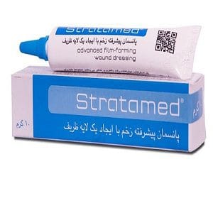ژل استراتامد استرات فارما جهت مصارف پزشکی و پیشگیری از ایجاد اسکارهای غیر طبیعی و درمان زخم های باز و آسیب های پوستی - دیجی فارما