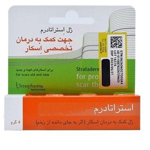 ژل استراتادرم حاوی سیلیکون بوده که پس از استعمال به سرعت لایه ای شفاف و غیر چسبنده تشکیل می دهد و جهت بهبود جای زخم های کهنه و تازه بسیار مؤثر می باشد.