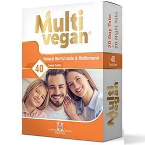 قرص مولتی وگان هولیستیکا - بهبود فعالیت سیستم ایمنی، قلب و عروق و بیناییکمک به تامین ویتامین‌ها و املاح مورد نیاز بدنبازیابی عملکرد بهینه جسمی و ذهنی