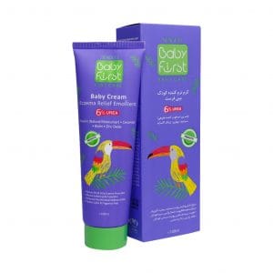 کرم نرم کننده کودک اوسرین و اوره 6% بیبی فرست 100 میلی لیتر  - کرم نرم کننده کودک اوسرین - کرم نرم کننده کودک اوسرین و اوره - نرم کننده پوست کودکان