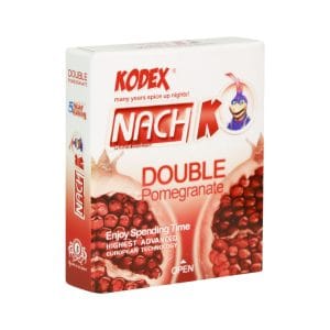 کاندوم کدکس مدل Double Pomegranate تعداد 3