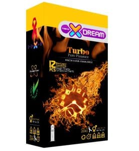 کاندوم توربو ایکس دریم - کاندوم خاردار مدل توربو ایکس دریم | 12 عددی - XDream Turbo Condom 12 PCS - کاندوم خاردار مدل توربو ایکس دریم-XDream Turbo