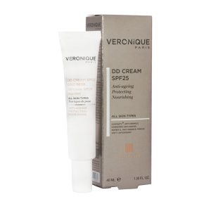 دی دی کرم SPF25 ورونیک 40 میلی لیتر - DD کرم - دی دی کرم ورونیک - کرم DD ورونیک - تامین رطوبت مورد نیاز پوست - دارای خاصیت آنتی اکسیدان