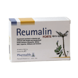 قرص رومالین فورت 60 عددی فارمالایف - Reumalin Forte -ضد رماتیسم،ضد درد،محافظت بدن و افزایش ایمنی -کاهش دردهای استخوانی و مفصلی