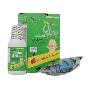 قطره پدیاول کامپلیت ای ام اس 30 میلی لیتر -AMS Pedia Well Complete - کمک به تامین ویتامین‌ها و مواد معدنی ضروری - جهت بهبود رشد کودکان
