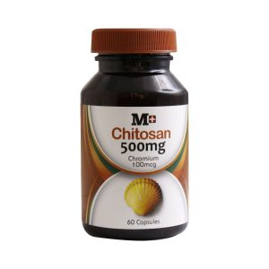 کپسول چیتوسان 500 میلی گرم ام پلاس 60 عددی - M plus Chitosan 500 mg - کاهش چربی خون و کمک به بهبود متابولیسم قند -پایین آورنده کلسترول -کمک به کاهش وزن