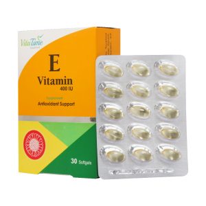 کپسول نرم ژلاتینی ویتامین E 400 واحد ویواتیون 30 عدد - Viva Tune Vitamine E 400 - کمک به تامین ویتامین E - حاوی آنتی اکسیدان