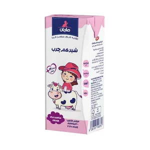 شیر کم چرب ماجان 200 میلی لیتر مناسب بالای 12 ماهگی کاله-Kaleh Majan Low Fat Milk- بدون ماده نگهدارنده-استریلیزه و هموژنیزه و حاوی آهن، روی و ویتامین AوD