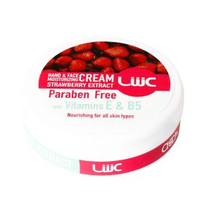 کرم مرطوب کننده توت فرنگی عش حاوی ویتامین E و B5 - Asch Moisturizing Body And Hand And Face Strawberry Cream - تامین رطوبت، نرمی و لطافت پوست به مدت طولانی