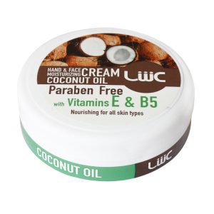 کرم مرطوب کننده روغن نارگیل عش 100 میلی لیتر -  Ash Hand And Face Moisturizing Cream With CoConut Oil - مرطوب کننده سلول‌های پوست - درمان التهاب و اگزما