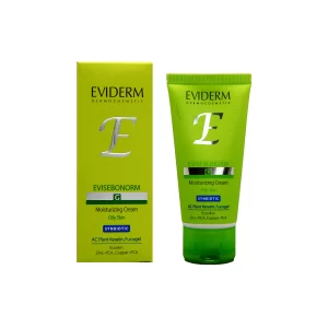 کرم مرطوب کننده و آبرسان پوست چرب سبونورم اویدرم 50 میلی لیتر - Eviderm Evisebonorm Moisturizing Cream For Oily Skin -مرطوب کننده و آبرسان -