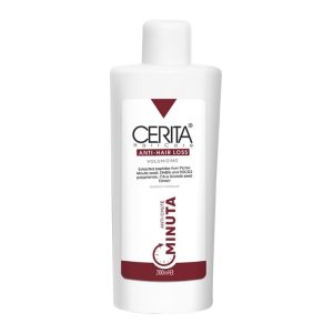 شامپو مینوتا ضد ریزش موهای چرب سریتا 200 میلی لیتر - Anti Hair Loss Shampoo for Oily Hair - افزایش گردش خون مویرگی و تنظیم چرخه رشد مو