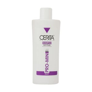 شامپو پرومین سریتا 200 میلی لیتر تقویت کننده انواع مو - Cerita Pro Min Shampoo For All Hair - تقویت، افزایش ضخامت و تحریک رشد مو ها-ترمیم ساقه موی آسیب دیده