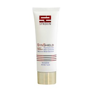 فلوئید ضد آفتاب سان شیلد SPF50 بی رنگ ساین اسکین - Synshield Fluid Sunscreen SPF50 - مناسب برای انواع پوست به خصوص پوست‌های چرب و مستعد جوش