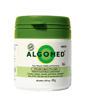 قرص آلگومد 100 عددی شرکت فردای سبز ایرانیان - ALGOMED -کاهش و کنترل وزن -کمک به درمان دیابت و کبد چرب -کاهش کلسترول و چربی خون - افزایش سوخت و ساز