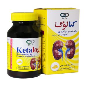 قرص کتالوگ دکتر گیل 60 عدد رازان فارمد ایرانیان - Dr Gil Ketalog - بهبود متابولیسم کلسیم-فسفات - کاهش پیشروی نارسایی کلیوی -