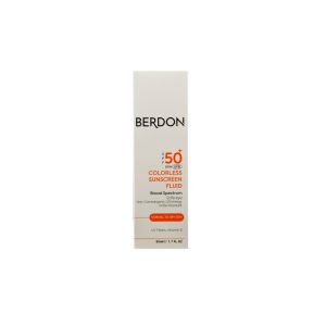 کرم ضد آفتاب بی رنگ بردون برای پوست نرمال تا خشک +SPF 50 حجم 50 میلی لیتر - قیمت کرم ضد آفتاب بی رنگ بردون