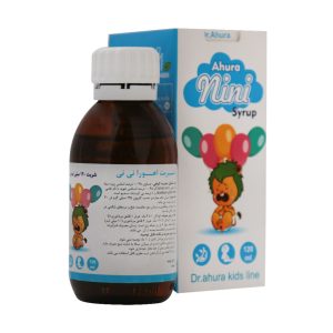 شربت اهورا نی نی اهورا دارو ۱۲۰ میلی لیتر - قیمت شربت اهورا نی نی - Ahura Darou Company Ahura Nini Syrup - پیشگیری و درمان نفخ در نوزادان و کودکان