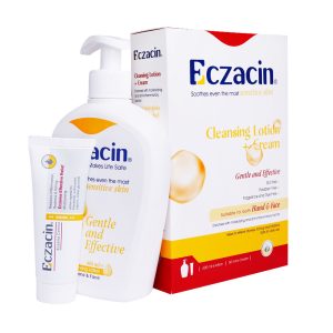 پک لوسیون شوینده و کرم اگزاسین هولیستیکا - Holistica Eczacin Cleaning Lotion and Cream -مناسب برای انواع التهابات پوست با علائم قرمزی، سوزش و خارش