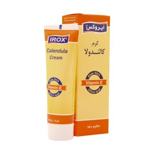 کرم کالاندولا ایروکس 50 گرم -Irox Calendula Cream -پیشگیری از ادرار سوختگی نوزادان و عرق سوز شدن -مناسب برای التهابات پوستی، اگزما و درماتیت -