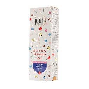 شامپو سر و بدن کودکان ژوت ۲۵۰ میلی لیتر - Jute Kids And Baby Shampoo - قیمت شامپو سر و بدن کودکان ژوت -شوینده ملایم مو و پوست کودک - جلوگیری از سوزش چشم