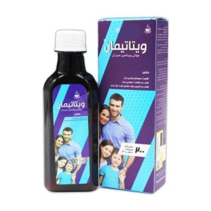 شربت مولتی ویتامین مینرال ویتاتیمان سلامت گستر آرتیمان ۲۰۰ میلی لیتر