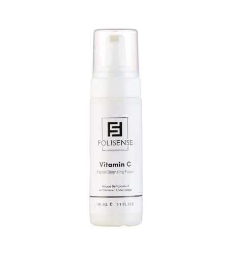 فوم شستشو صورت ویتامین سی فولی سنس 150 میلی لیتر -Folisense vitamin C foam cleanser, volume 150 ml - فوم شوینده ویتامین C فولیسنس