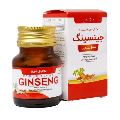 کپسول ژلاتینی جینسینگ دانا 30 عدد - Dana Ginseng 30 Soft Gelatin Capsules - کپسول جینسینگ - Ginseng - افزایش انرژی و کاهش خستگی مزمن