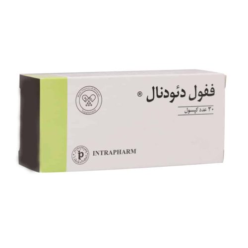 کپسول ففول دئودنال اینترافارم ۳۰ عددی - Intrapharm Fefol Doudenal 30 Capsules -پیشگیری و درمان کم خونی - ففول - Fefol -