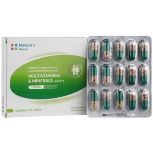 کپسول مولتی ویتامین مینرال نیچرز پلنتی مخصوص بزرگسالان 30 عدد - قیمت کپسول مولتی ویتامین مینرال نیچرز پلنتی مخصوص بزرگسالان 30 عدد - Natures Plenty Multivitamin and Mineral