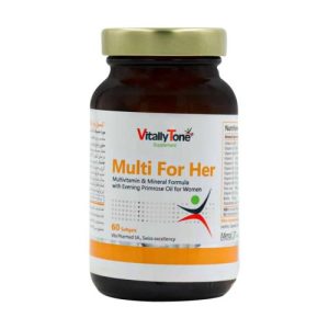 کپسول ژلاتینی مولتی فور هر ویتالی تون 60 عددی