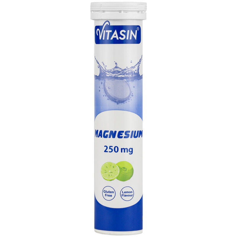قرص جوشان منیزیم ویتاسین 250 میلی گرم 20 عددی - Vitasin Magnesium Effervescent 250 mg - قرص منیزیم -