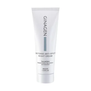 کرم شب مناسب رفع لک صورت و گردن ژیناژن ۴۰میلی گرم - Ginagen Intense Anti Spot Night Cream 40 ml