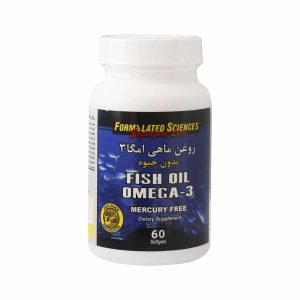 روغن ماهی امگا 3 بدون جیوه آدونیس 60 عددی