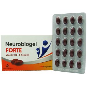 قرص-نوروبیوژل-فورت-ویتامین ب12- ب کمپلکس-تقویت سیستم عصبی و درمان نوروپاتی دیابت