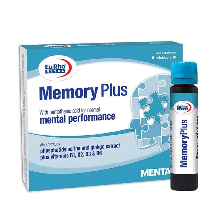 ویال مموری پلاس با یوروویتال 6 عددی Memory Plus تقویت حافظه و تمرکز