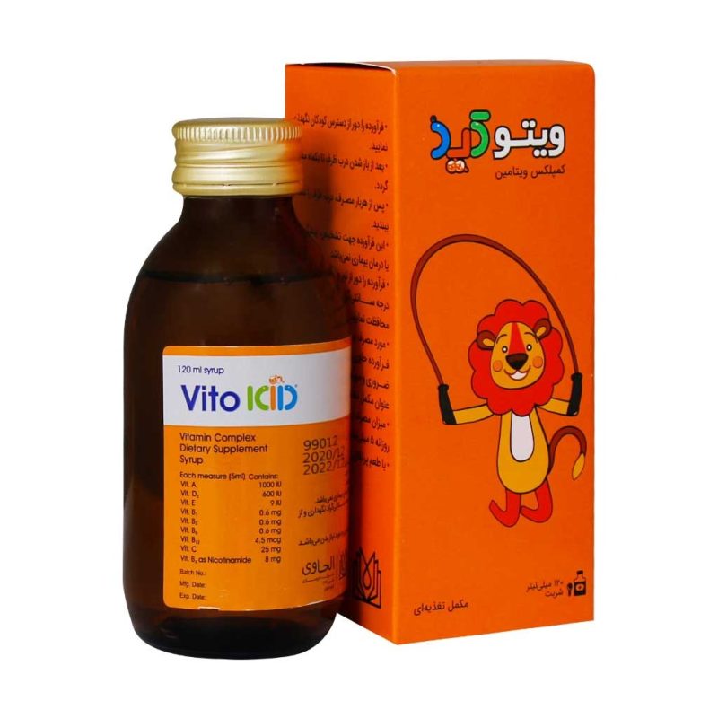 ویتوکید کمپلکس ویتامین Vito Kid Vitamin Complex تقویت سیستم ایمنی بدن افزایش اشتها