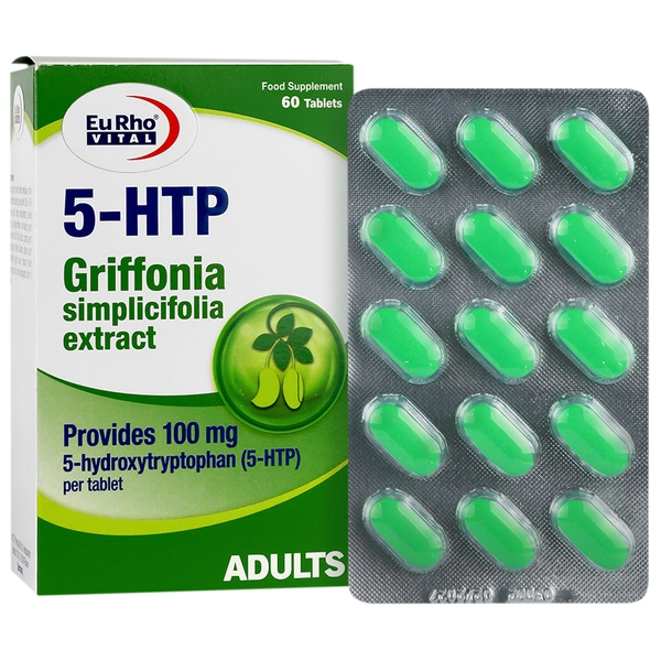 قرص5 اچ تی پی یوروویتال۶۰عددی(5HTP )کمک به افزایش تولیدسروتونین_دیجی فارما